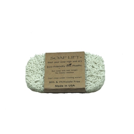 Soap Lift Soap Lift White Bio Plastic Bar Soap Saver SL05WHT